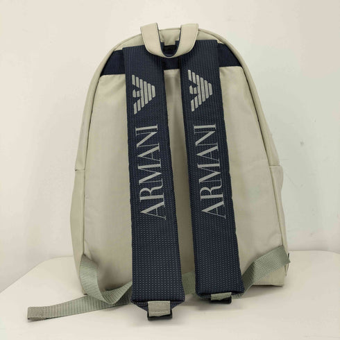 アルマーニジュニア ARMANI JUNIOR ロゴプリントバックパック メンズ